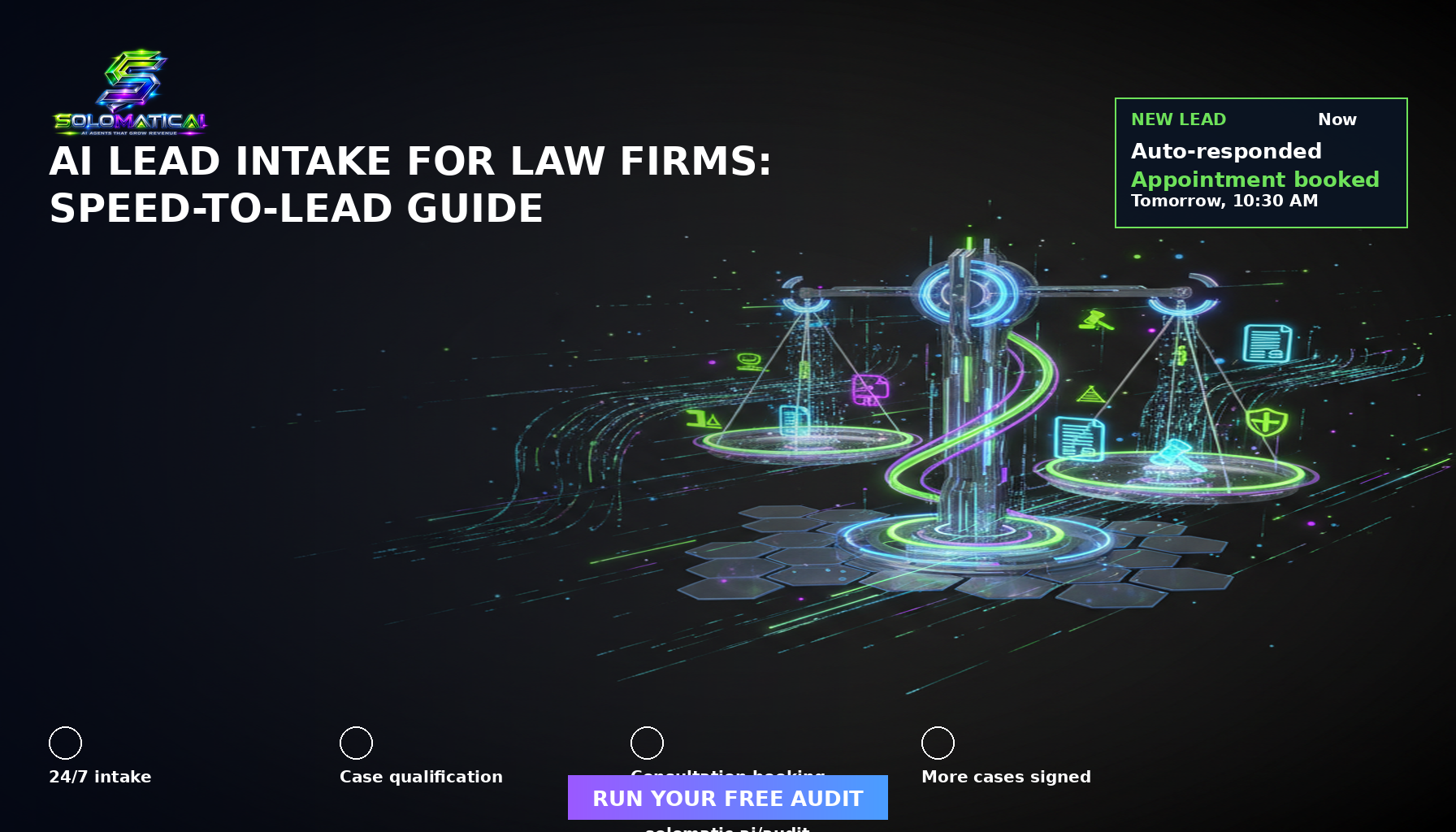 AI Lead Intake for Law Firms: Speed-to-Lead Guide
