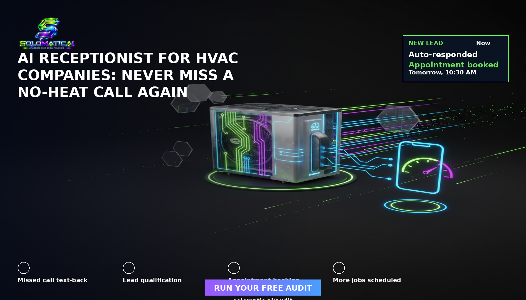 AI Receptionist for HVAC Companies: Never Miss a No-Heat Call Again
