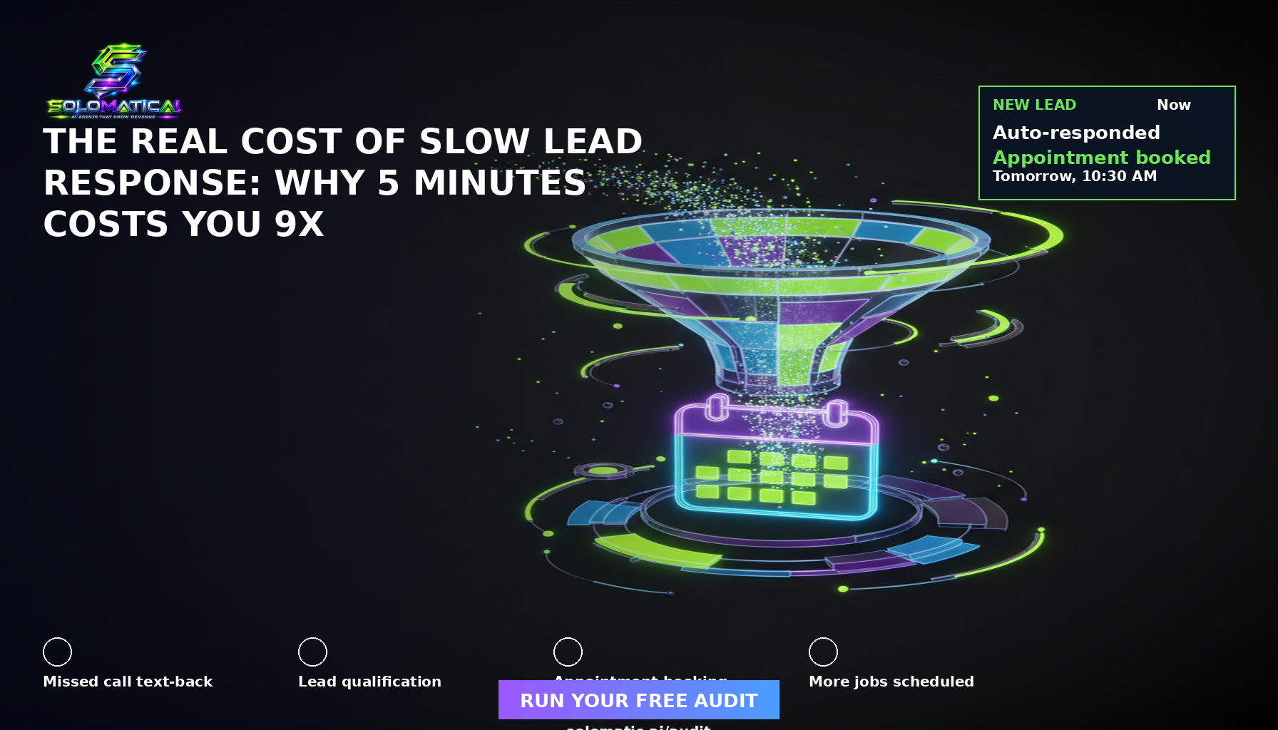 The Real Cost of Slow Lead Response: Why 5 Minutes Costs You 9x